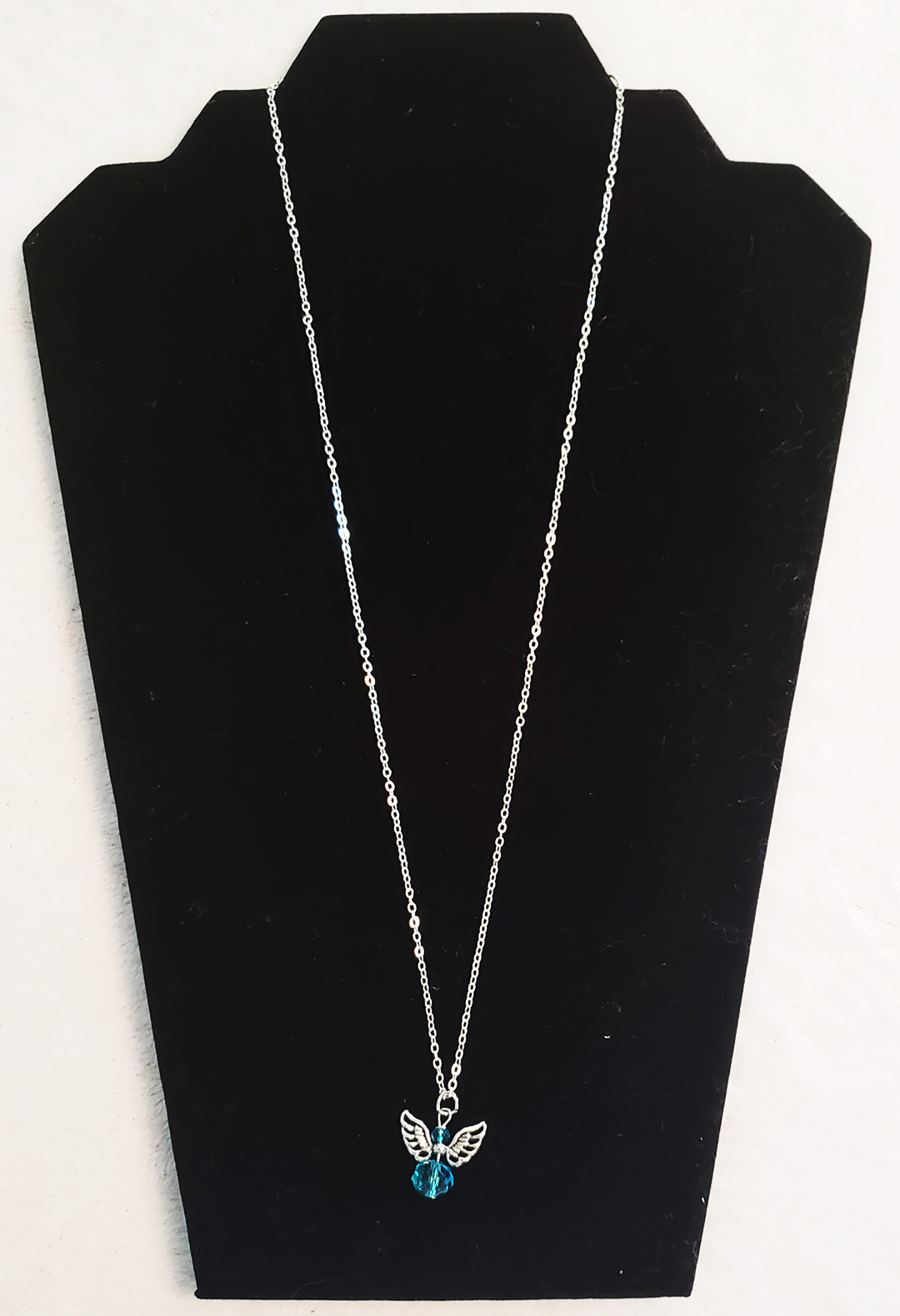 Birthstone Silver Chain Necklaces