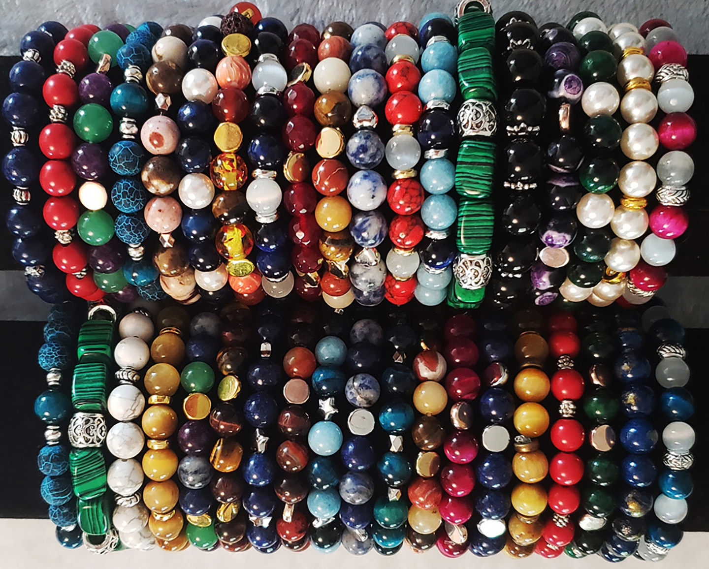 Large Gemstone Bracelets
