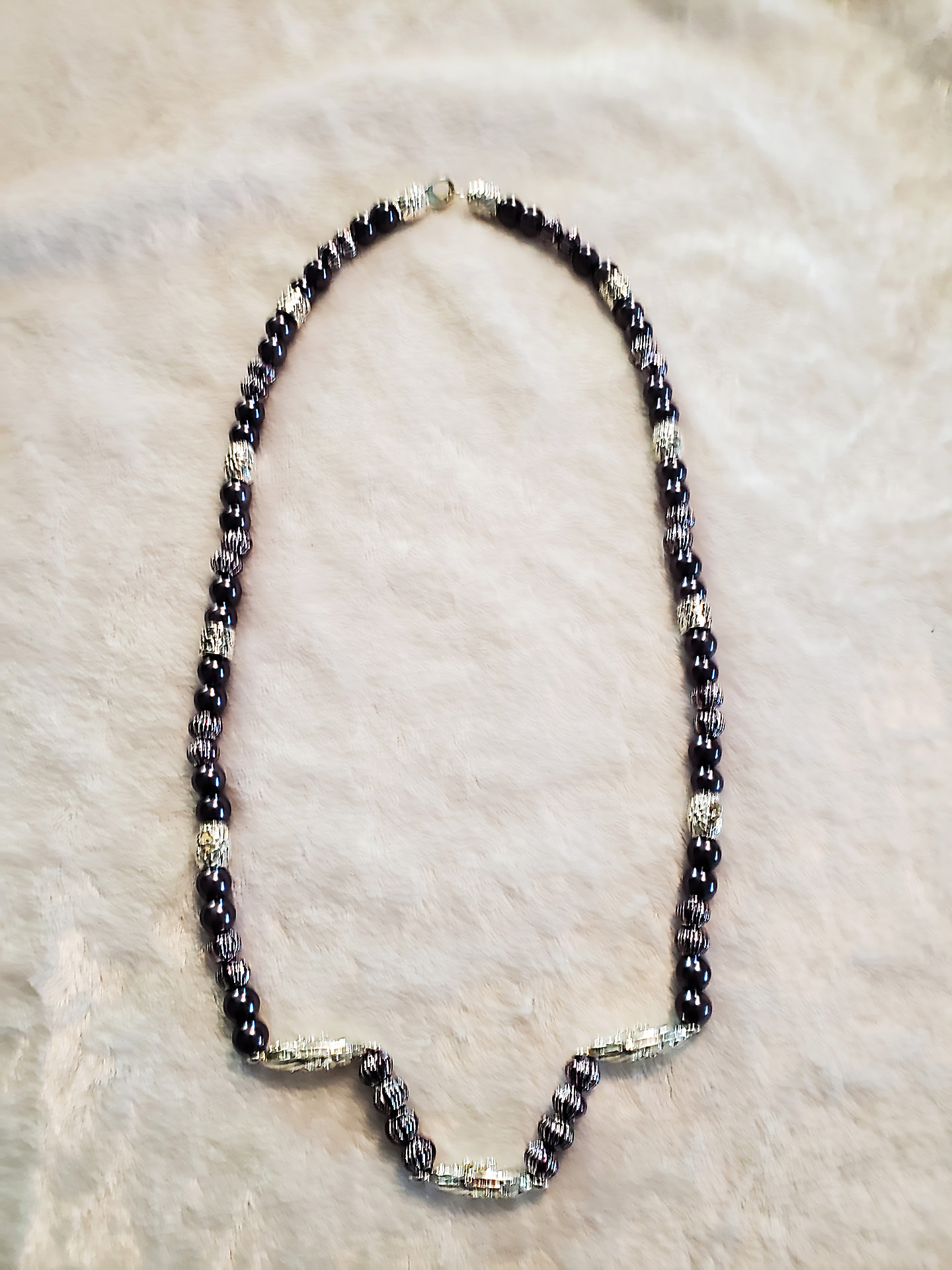 Precious Purple Gemstone Necklace