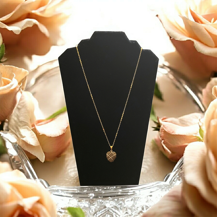 Brown Heart Necklace